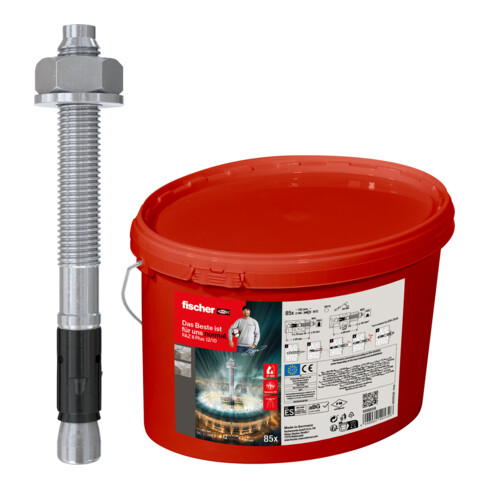 fischer Bolzenanker FAZ II Plus 12/10 Eimer