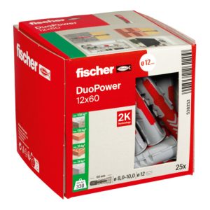 fischer Dübel DuoPower 12×60 LD fischer Dübel DuoPower 12×60 LD