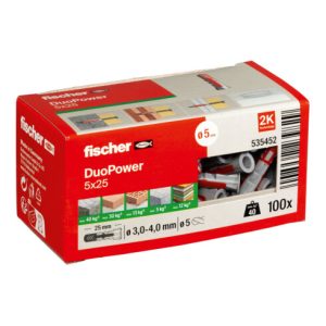 fischer Dübel DuoPower 5×25 LD fischer Dübel DuoPower 5×25 LD