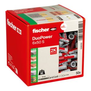 fischer Dübel DuoPower 6×50 S LD fischer Dübel DuoPower 6×50 S LD