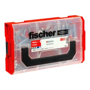 fischer FixTainer mit Hohlraumdübel DuoHM TX 90-tlg. fischer FixTainer mit Hohlraumdübel DuoHM TX 90-tlg.