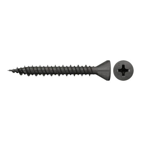 fischer Gipsfaserplattenschraube 3,9x55 Senkk.phos VG PH