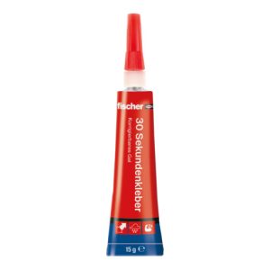 fischer GOW 30 Sekunden Kleber 15g fischer GOW 30 Sekunden Kleber 15g