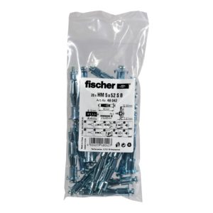 fischer Hohlraum-Metalldübel HM 5×52 S B (20) fischer Hohlraum-Metalldübel HM 5×52 S B (20)