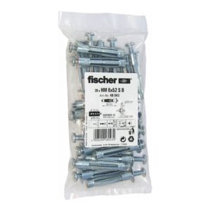 fischer Hohlraum-Metalldübel HM 6×52 S B (20) fischer Hohlraum-Metalldübel HM 6×52 S B (20)