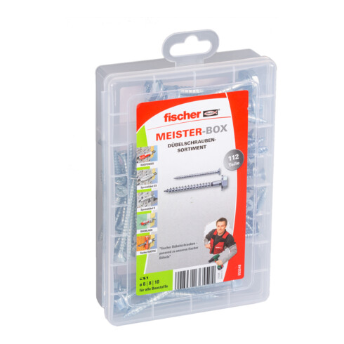fischer Meister-Box Dübelschrauben (112)