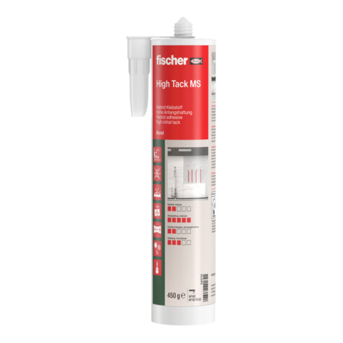 fischer Powerkleber High Tack MS 290 weiß