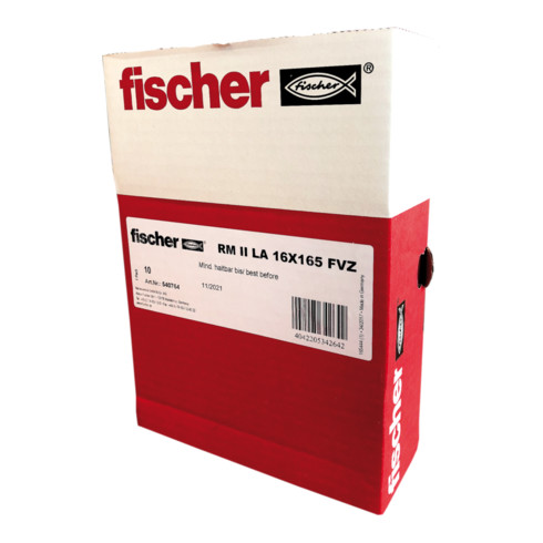 fischer RM II LA 16x165 feuerverzinkt