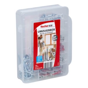 fischer Umzugsbox DuoPower 6 und 8 mm 64-teilig fischer Umzugsbox DuoPower 6 und 8 mm 64-teilig