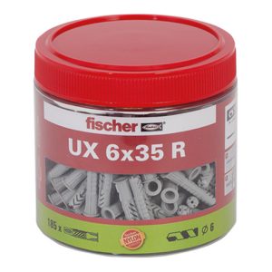 fischer Universaldübel UX R 6×35 R Dose fischer Universaldübel UX R 6×35 R Dose