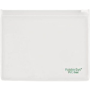Flachbeutel FolderSys, Gleitverschluss, PVC-frei, lebensmittelgeeignet, Folie transparent, Format B6, 10 Stück Flachbeutel FolderSys, Gleitverschluss, PVC-frei, lebensmittelgeeignet, Folie transparent, Format B6, 10 Stück