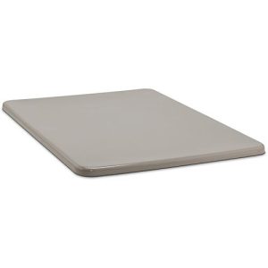 Flachdeckel für Rechteckbehälter, 2200 l, grau Flachdeckel für Rechteckbehälter, 2200 l, grau