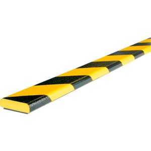 Flächenschutz Typ F, 1-m-Stück, gelb/schwarz, magnetisch Flächenschutz Typ F, 1-m-Stück, gelb/schwarz, magnetisch