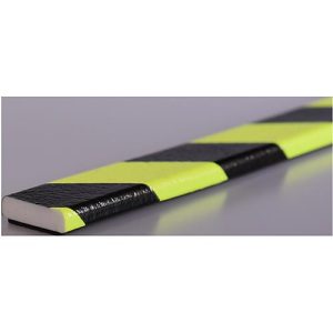 Flächenschutz Typ F, 5-m-Rolle, gelb/schwarz, tagesfluoreszierend Flächenschutz Typ F, 5-m-Rolle, gelb/schwarz, tagesfluoreszierend