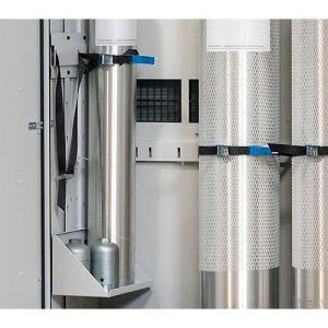 Flaschenhalter seitlich für asecos Druckgasflaschenschränke, Stahlblech, lichtgrau, B 350 x T 175 x H 175 mm, bis 75 kg Flaschenhalter seitlich für asecos Druckgasflaschenschränke, Stahlblech, lichtgrau, B 350 x T 175 x H 175 mm, bis 75 kg
