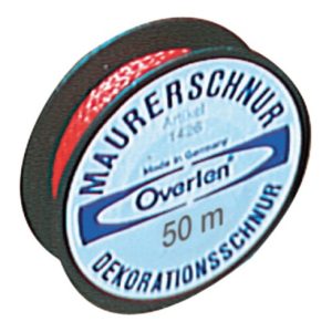Fliesenlegerschnur 50m 10kg rot OVERMANN