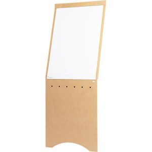 Flipchart Rocada RD-60 ECO, recycelbar, integrierter Griff, B 650 x H 950 mm, braun Flipchart Rocada RD-60 ECO, recycelbar, integrierter Griff, B 650 x H 950 mm, braun