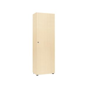 Flügeltürenschank 1-türig, ohne Akustikfront, B600 mm, Ahorn-Dekor Flügeltürenschank 1-türig, ohne Akustikfront, B600 mm, Ahorn-Dekor