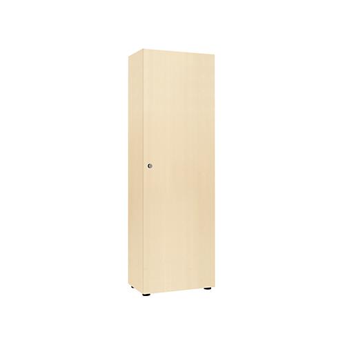 Flügeltürenschank 1-türig, ohne Akustikfront, B600 mm, Ahorn-Dekor