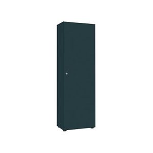 Flügeltürenschank 1-türig, ohne Akustikfront, B600 mm, graphit Flügeltürenschank 1-türig, ohne Akustikfront, B600 mm, graphit