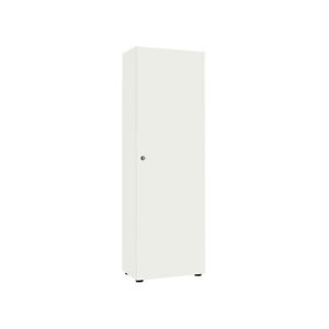 Flügeltürenschank 1-türig, ohne Akustikfront, B600 mm, weiß Flügeltürenschank 1-türig, ohne Akustikfront, B600 mm, weiß