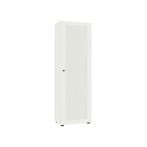 Flügeltürenschrank 1-türig, weiß