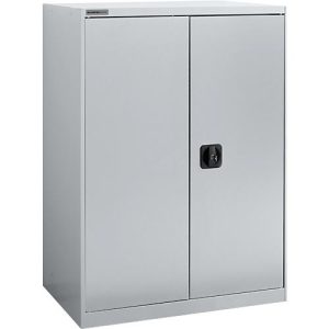 Flügeltürenschrank Schäfer Shop Select MS-i 12408, Stahlblech, B 800 x T 400 x H 1215 mm, 3 OH, Weißaluminium, bis 150 kg Flügeltürenschrank Schäfer Shop Select MS-i 12408, Stahlblech, B 800 x T 400 x H 1215 mm, 3 OH, Weißaluminium, bis 150 kg