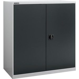 Flügeltürenschrank Schäfer Shop Select MS-i 12409, Stahlblech, B 950 x T 400 x H 1215 mm, 3 OH, Weißaluminium/Anthrazitgrau, bis 150 kg Flügeltürenschrank Schäfer Shop Select MS-i 12409, Stahlblech, B 950 x T 400 x H 1215 mm, 3 OH, Weißaluminium/Anthrazitgrau, bis 150 kg