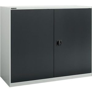 Flügeltürenschrank Schäfer Shop Select MS-i 12412, Stahlblech, B 1200 x T 400 x H 1215 mm, 3 OH, Lichtgrau/Anthrazitgrau, bis 150 kg Flügeltürenschrank Schäfer Shop Select MS-i 12412, Stahlblech, B 1200 x T 400 x H 1215 mm, 3 OH, Lichtgrau/Anthrazitgrau, bis 150 kg