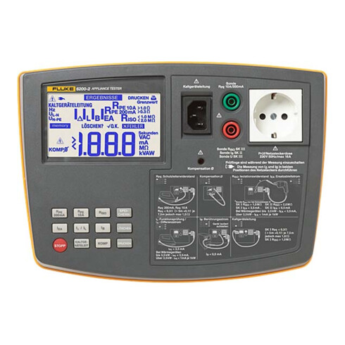 Fluke Gerätetester tragbar FLUKE-6200-2 DE