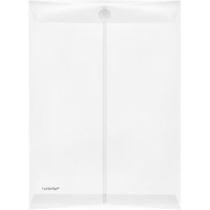 FolderSys Dokumententasche, DIN A4, Klettverschluss, PP, farblos FolderSys Dokumententasche, DIN A4, Klettverschluss, PP, farblos