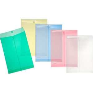 FolderSys Dokumententasche, DIN A4, Klettverschluss, PP, farbsortiert FolderSys Dokumententasche, DIN A4, Klettverschluss, PP, farbsortiert