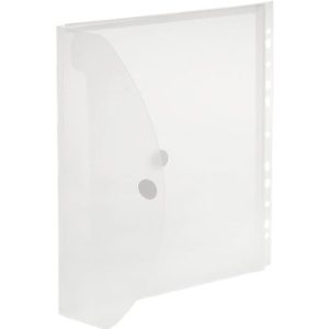 FolderSys Dokumententasche, DIN A4, Klettverschluss, PP, transluzent farblos FolderSys Dokumententasche, DIN A4, Klettverschluss, PP, transluzent farblos