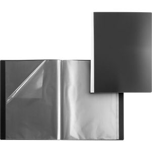 FolderSys PP-Sichtbuch, für DIN A3, 30 Sichthüllen, schwarz FolderSys PP-Sichtbuch, für DIN A3, 30 Sichthüllen, schwarz
