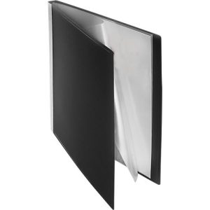 FolderSys PP-Sichtbuch, für DIN A4, 20 Sichthüllen, schwarz FolderSys PP-Sichtbuch, für DIN A4, 20 Sichthüllen, schwarz