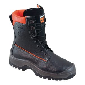 Forstsicherheitsstiefel NoRisk Gr.46 schwarz/orange Leder S3 EN20345/EN17249