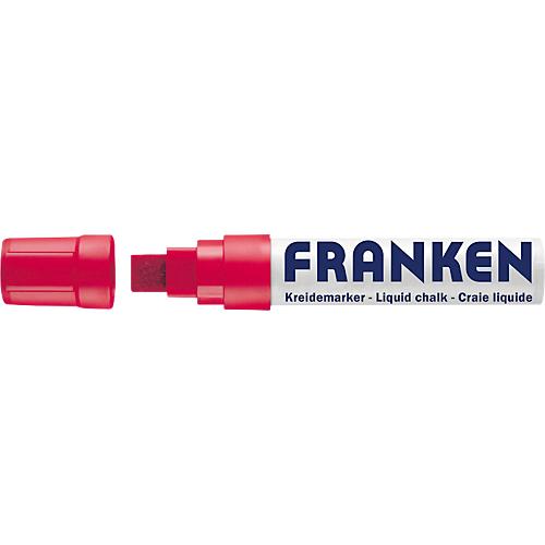 Franken Kreidemarker Jumbo ZKM1507, Keilspitze, Strichstärke 5-15 mm, Tinte auf Wasserbasis, pink