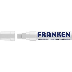 Franken Kreidemarker Jumbo ZKM1509, Keilspitze, Strichstärke 5-15 mm, Tinte auf Wasserbasis, weiß Franken Kreidemarker Jumbo ZKM1509, Keilspitze, Strichstärke 5-15 mm, Tinte auf Wasserbasis, weiß