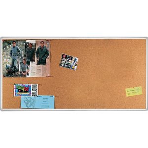 Franken Pinnwandtafel PRO, Kork, Wandmontage im Hoch- & Querformat, Aluminiumrahmen, 1800 x 900 mm, KT8407 Franken Pinnwandtafel PRO, Kork, Wandmontage im Hoch- & Querformat, Aluminiumrahmen, 1800 x 900 mm, KT8407