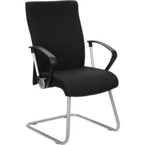 Freischwinger Neo, alusilber/schwarz/schwarz Freischwinger Neo, alusilber/schwarz/schwarz