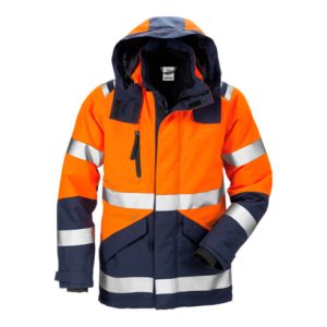 Fristads High Vis GORE-TEX Jacke Kl. 3 4988 GXB Größe S Warnschutz-Orange/Marine
