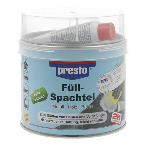 Füllspachtel 1000g Dose Spachtelmasse ocker