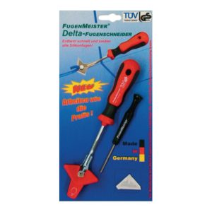 Fugenschneider Fugenmeister Delta 1 Schneider,1 Kratzer,1 Ersatzklinge