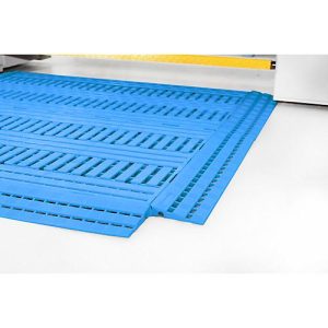 Fußbodenrost Work Deck, L 1200 x B 600 x H 25 mm, blau Fußbodenrost Work Deck, L 1200 x B 600 x H 25 mm, blau