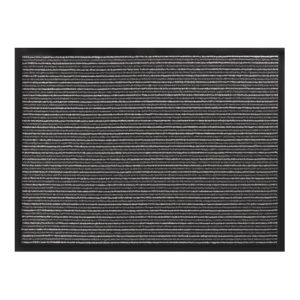 Fußmatte gestreift anthrazit PP L600xB800xS5mm Fußmatte gestreift anthrazit PP L600xB800xS5mm