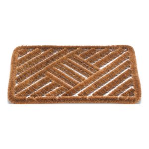 Fußmatte Kokosbürsten natur Kokos/Stahl L500xB800xS30mm Fußmatte Kokosbürsten natur Kokos/Stahl L500xB800xS30mm