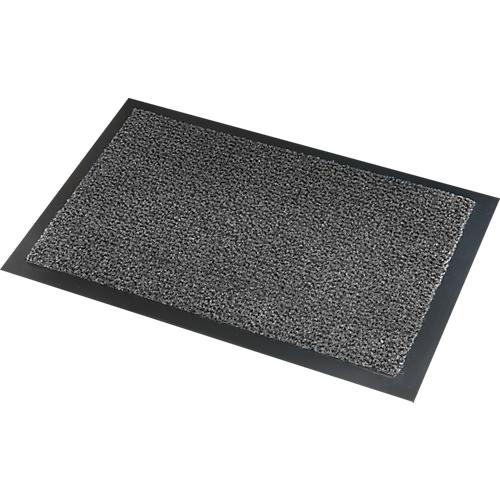 Fußmatte Savane, mit Bürsteneffekt, B 1200 x L 1800 mm, waschbar, grau