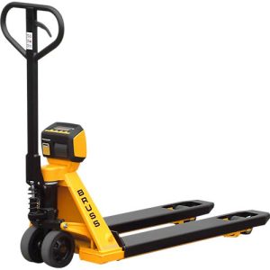 Gabelhubwagen Typ X-tra L mit Waage Gabelhubwagen Typ X-tra L mit Waage
