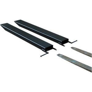 Gabelverlängerung für Flurförderzeuge, offene Ausführung, L 1800 x B 120 x 50 mm, schwarz Gabelverlängerung für Flurförderzeuge, offene Ausführung, L 1800 x B 120 x 50 mm, schwarz