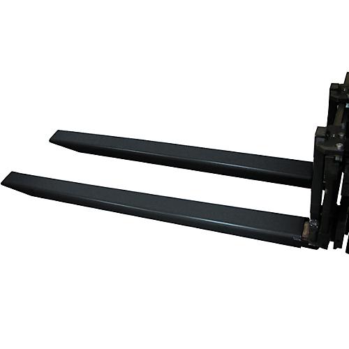 Gabelverlängerung, L 2000 x B 120 x 40 mm, schwarz